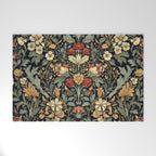 Floralia Vintage Bloom Welcome Mat Gallery Image 1