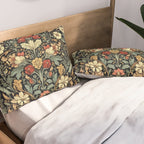 Floralia Vintage Bloom Pillow Sham Gallery Image 2