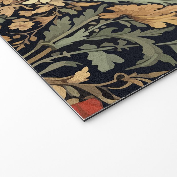 Floralia Vintage Bloom Welcome Mat Gallery Image 2