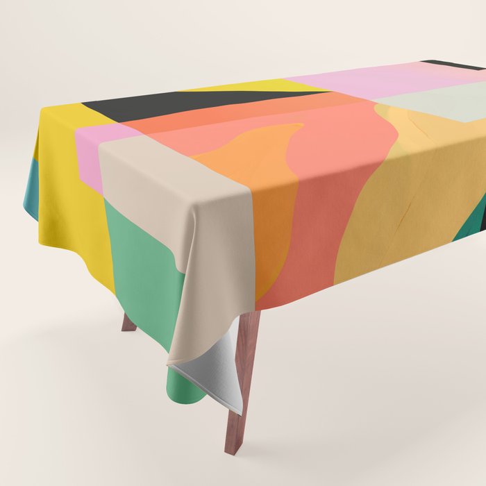 Modern Abstraction 9 Tablecloth Gallery Image 1