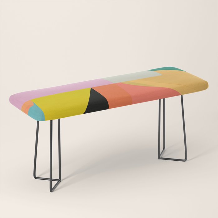 Modern Abstraction 9 Bench Gallery Image 1