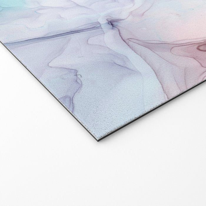 Beachy Pastel Flowing Ombre Abstract Welcome Mat Gallery Image 2