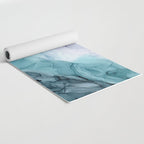 Beachy Pastel Flowing Ombre Abstract Yoga Mat Gallery Image 2