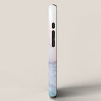 Beachy Pastel Flowing Ombre Abstract iPhone Case Gallery Image 2