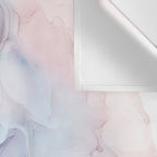 Beachy Pastel Flowing Ombre Abstract Wall Tapestry Gallery Image 3