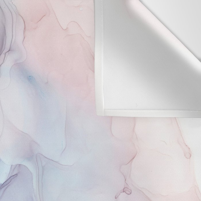 Beachy Pastel Flowing Ombre Abstract Wall Tapestry Gallery Image 3