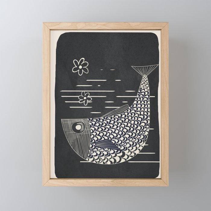 In the current of the sea 01 Mini Art Print Gallery Image 1