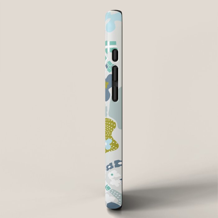 City life botanical park soft grey iPhone Case Gallery Image 2