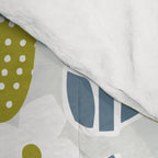 City life botanical park soft grey Comforter Gallery Image 4