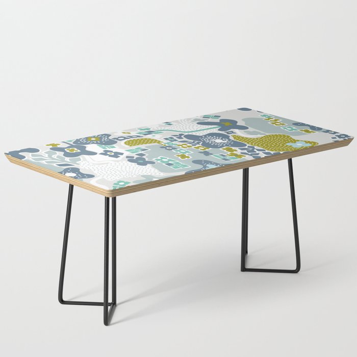 City life botanical park soft grey Coffee Table Gallery Image 1