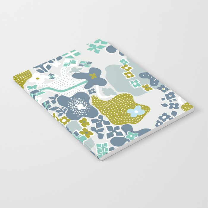 City life botanical park soft grey Notebook Gallery Image 2