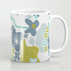 City life botanical park soft grey Coffee Mug Gallery Image 1