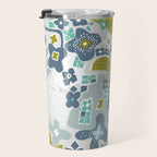 City life botanical park soft grey Travel Mug Gallery Image 3