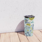 City life botanical park soft grey Travel Mug Gallery Image 4