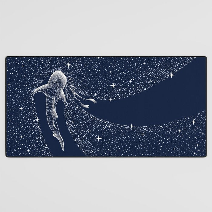 Star Eater And Diver Desk Mat Gallery Image 3