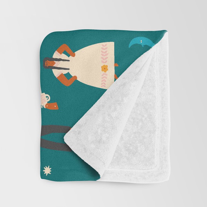 La vida buena Throw Blanket Gallery Image 3
