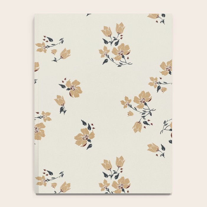 VINTAGE FLORAL NEUTRAL Notebook Gallery Image 4