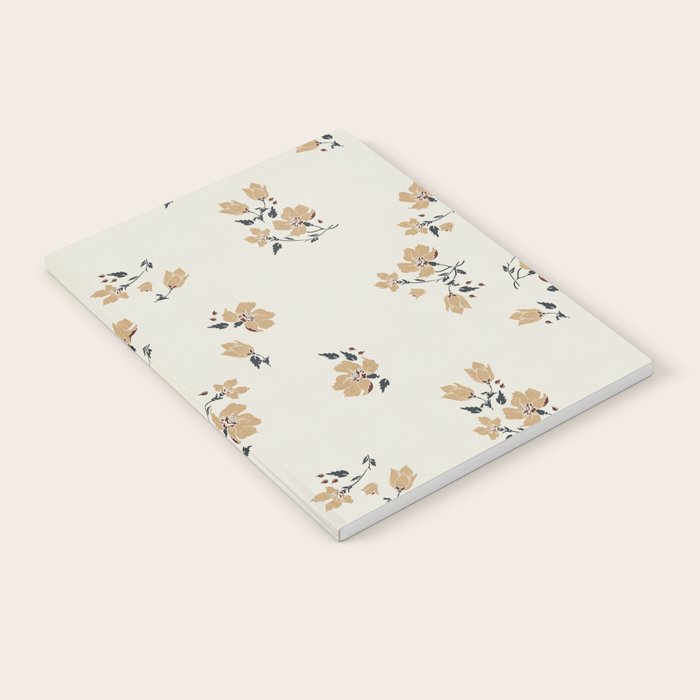 VINTAGE FLORAL NEUTRAL Notebook Gallery Image 2