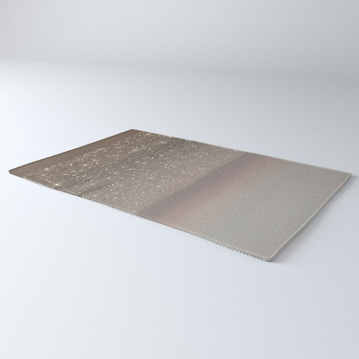 Beach Ocean Glitter Rug Gallery Image 3