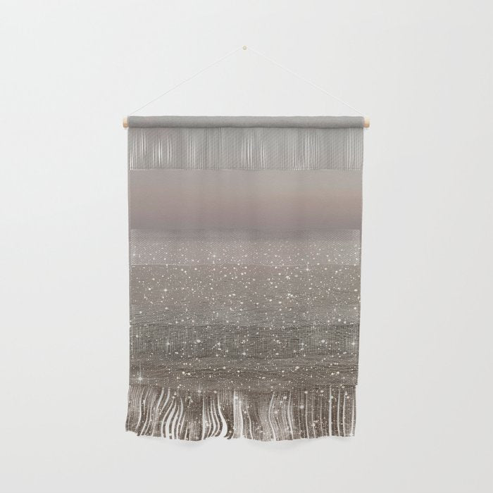 Beach Ocean Glitter Wall Hanging Gallery Image 1