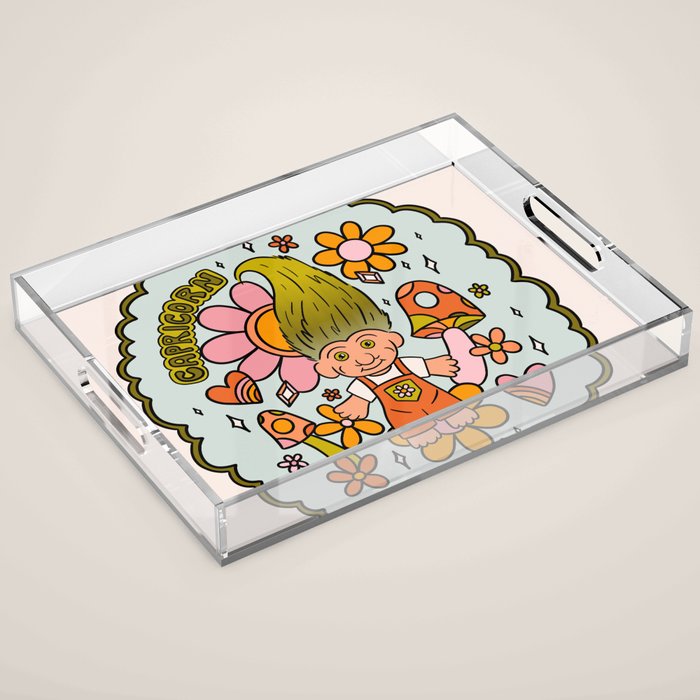 Capricorn Troll Acrylic Tray Gallery Image 1