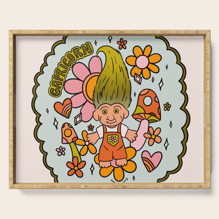 Capricorn Troll Serving Tray Gallery Image 1
