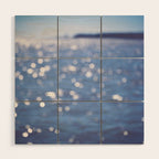Indigo Sea Wood Wall Art Gallery Image 1