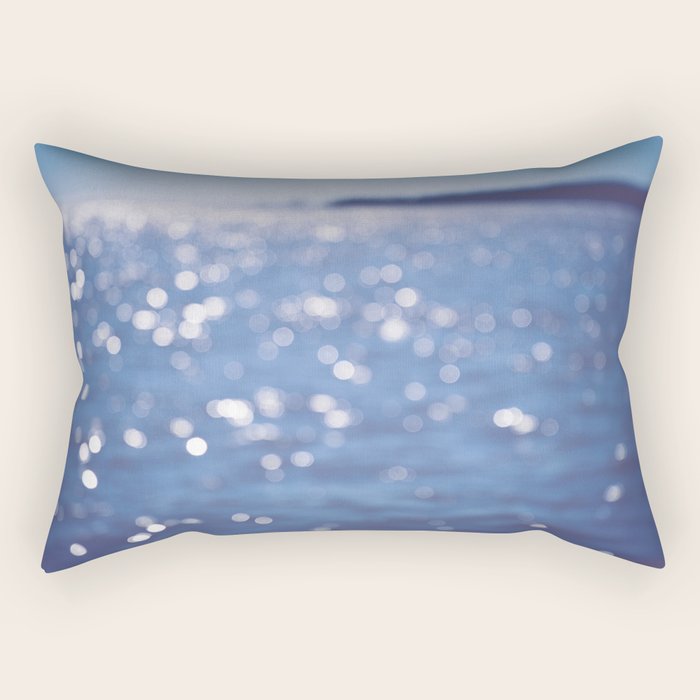 Indigo Sea Rectangular Pillow Gallery Image 2