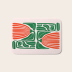 Pippin & Ferns: Les Fleurs | Flower Market 01 Bath Mat Gallery Image 1