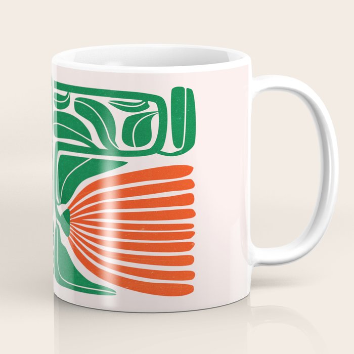 Pippin & Ferns: Les Fleurs | Flower Market 01 Coffee Mug Gallery Image 1