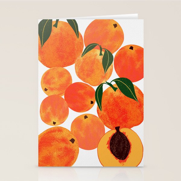 Peach Harvest Stationery Card Gallery Image 2