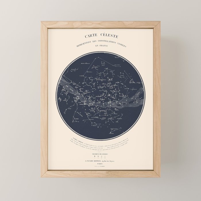 Carte Celeste Mini Art Print Gallery Image 1