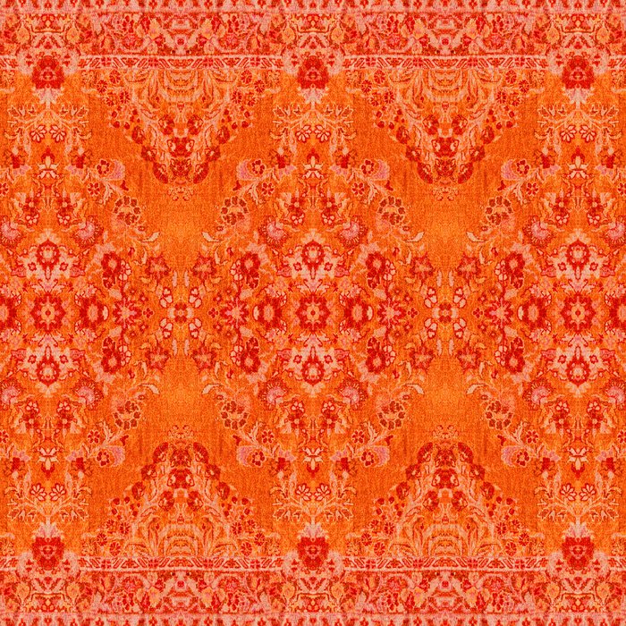 Orange Bohemian Oriental Heritage Traditional Vintage Moroccan Style Coffee Mug Gallery Image 2