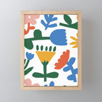 Retro spring flower nature drawing Mini Art Print Gallery Image 1