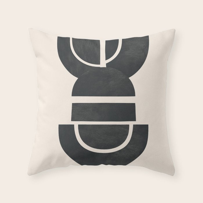 Geometric Rhythm 2 Throw Pillow Gallery Image 6