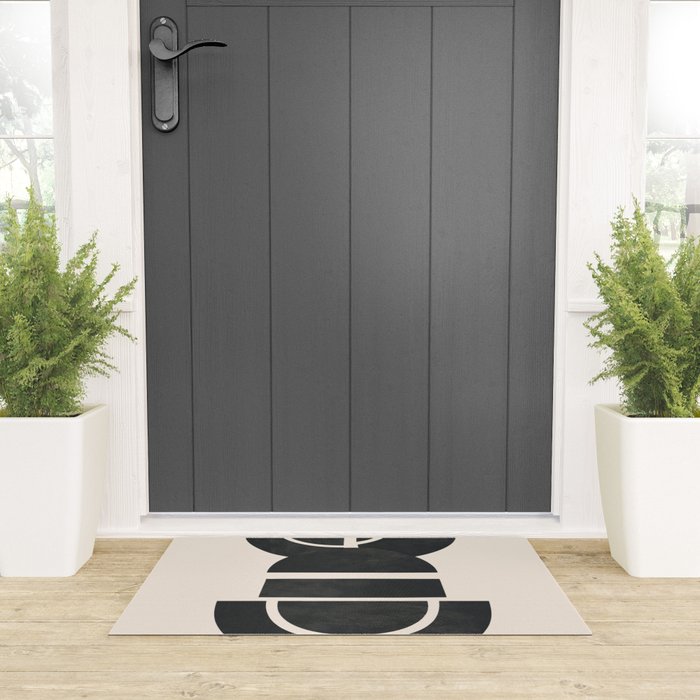 Geometric Rhythm 2 Welcome Mat Gallery Image 3