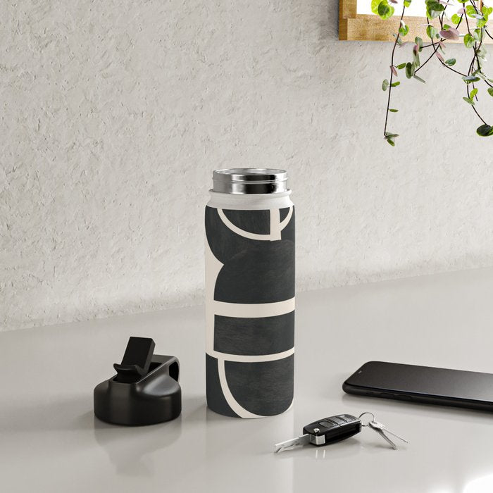 Geometric Rhythm 2 Water Bottle Gallery Image 4