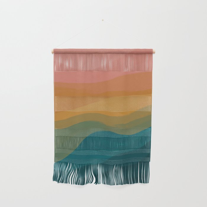 Desert Mountains In Color Wall Hanging Gallery Image 1
