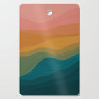 Desert Mountains In Color Cutting Board Gallery Image 1