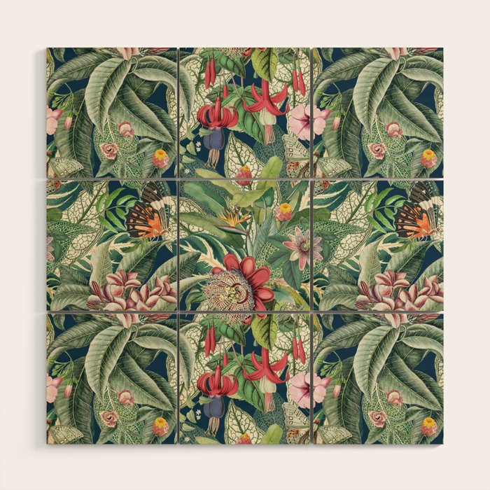 Tropical Paradise VIII Wood Wall Art Gallery Image 1