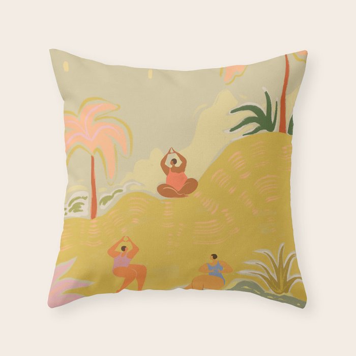 Our Eden Throw Pillow Gallery Image 1