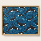 Deep Sea Orca Serving Tray Gallery Image 1