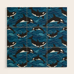 Deep Sea Orca Wood Wall Art Gallery Image 1