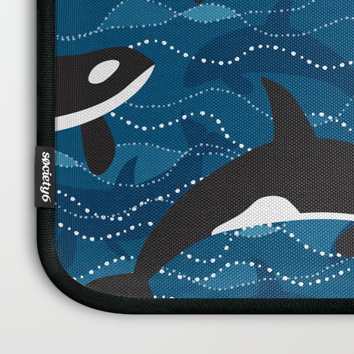 Deep Sea Orca Laptop Sleeve Gallery Image 3