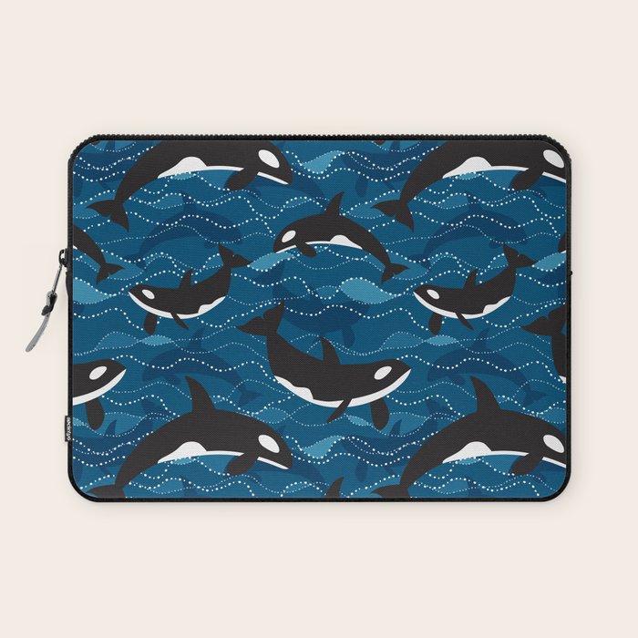 Deep Sea Orca Laptop Sleeve Gallery Image 1