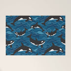 Deep Sea Orca Welcome Mat Gallery Image 1