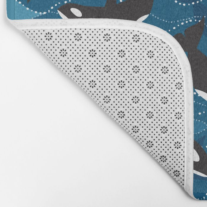 Deep Sea Orca Bath Mat Gallery Image 2