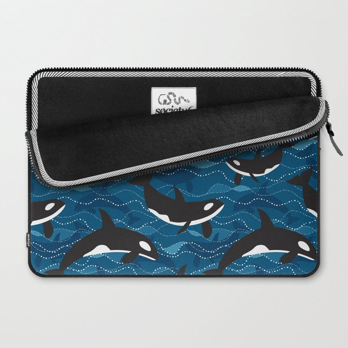 Deep Sea Orca Laptop Sleeve Gallery Image 2