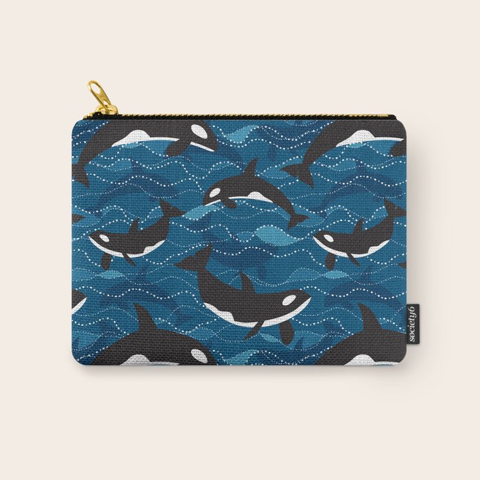 Deep Sea Orca Carry All Pouch Gallery Image 1