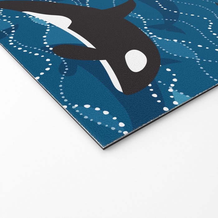 Deep Sea Orca Welcome Mat Gallery Image 2